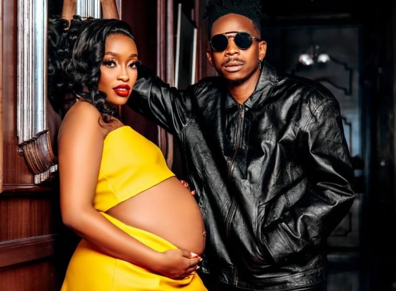 Eric Omondi and His Fiancee Lynne are Expecting a Child